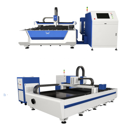 3KW Single Open Table CNC Fiber Laser Cutting Machine