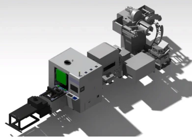 Yeni Nesil 0405Z Fiber Lazer Metal Kesim Makinesi