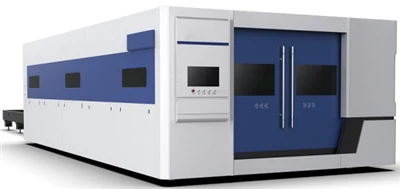 Yüksek Verimlilik QY Lazer 3000W 6000W G20 Değiştirme Masası ile Hızlı Hızlı Fiber Lazer Kesim Makinesi